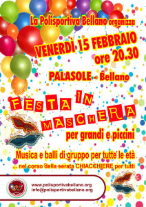 Grande festa di carnevale 2013 @ Palasole di Bellano