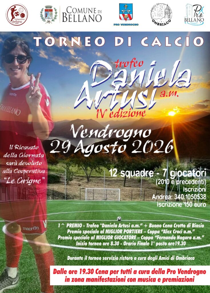 TORNEO DI CALCIO "Daniela Artusi a.m." 4^ed. 17 TORNEO DI CALCIO "Daniela Artusi a.m." 4^ed. 1