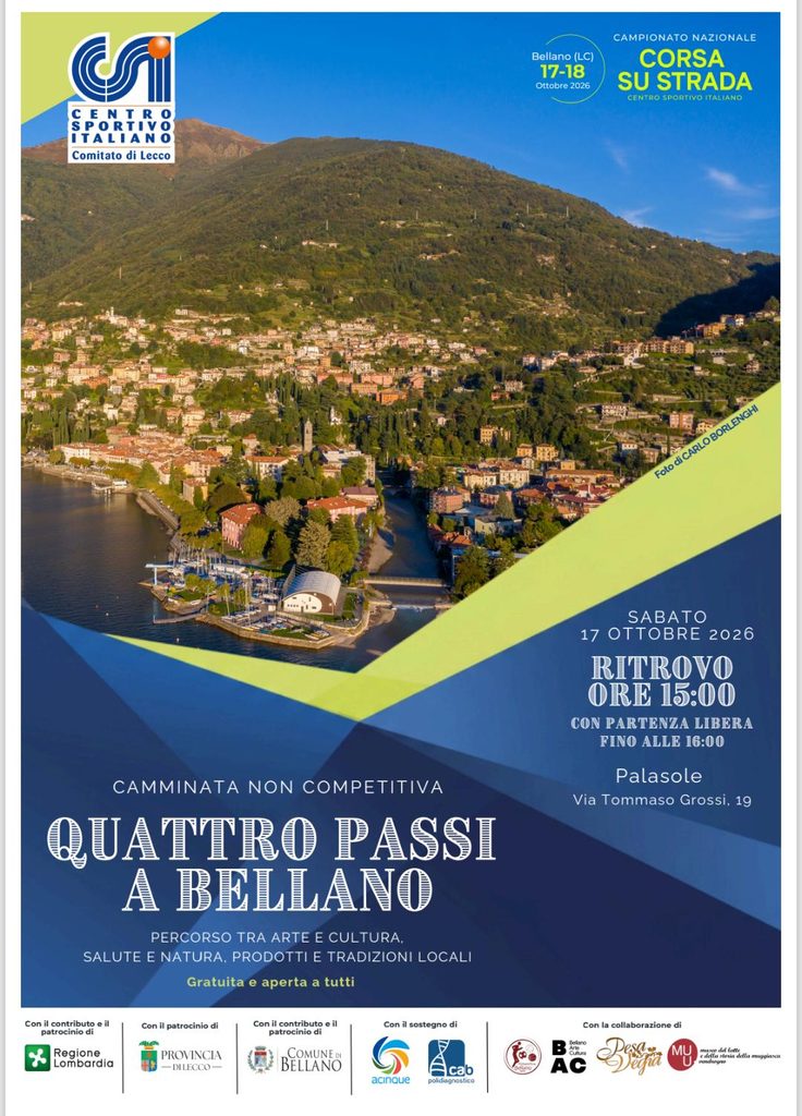 CAMPIONATO NAZIONALE CSI CORSA SU STRADA - BELLANO 17-18 OTTOBRE 2026 2
